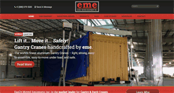 Desktop Screenshot of easilymovedequipment.com